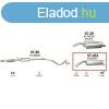 Kipufogdob, hts, Fiat Stilo, 1.4-1.9, 2001-2007
