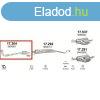 Kipufogdob, kzp, Opel Astra G, Zafira A, 1.4-1.8, 1998-20
