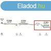 Kipufogdob, hts, Opel Corsa C, 1.0, 2000-2006.07