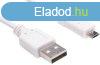 2m-es USB - microUSB kbel fehr