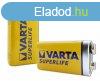 Varta Super Heavy Duty 9V-os fltarts elem (6F22) flia