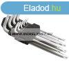 torx kulcs kszlet 9 db-os lyukas EXTOL PREMIUM 