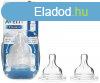 Avent Classic Anti-Colic 0+ szilikon etetcumi 2db - 1 lyuk