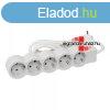 Legrand Elosztsor Standard 5x2P+F, 1,5 m vezetkkel, fehr-