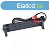 Legrand Elosztsor Premium 4x2P+F forgathat, 3 m vezetkkel