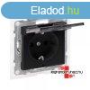 Legrand Suno 2P+F csatlakozaljzat biztonsgi zsaluval, csap