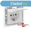 Legrand Suno 2P+F csatlakozaljzat biztonsgi zsaluval, csap