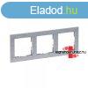 Legrand Suno hrmas keret csiszolt alumnium, Legrand 721563