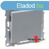 Legrand Suno egyplus nyom csengjellel alumnium, Legrand