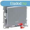 Legrand Suno egyplus kapcsol jelzfnnyel 10 AX alumnium