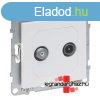 Legrand Suno TV-SAT csatlakozaljzat, fehr, Legrand 721171
