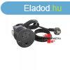 Legrand Incara Disq 80 - btorba sllyeszthet 2P+F + USB A+