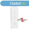 Bticino Living Now dupla nyomgomb burkolat, 1 modul, fehr,