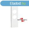 Bticino Living Now TV aljzat burkolat, 1 modul, fehr, Btici
