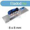 Bautool fogazott glettvas gumrozott soft nyl 88 mm 35010