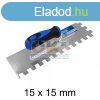 Bautool fogazott glettvas gumrozott soft nyl 1515 mm 350