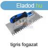 Bautool fogazott glettvas gumrozott soft nyl tigris fogaz