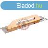 Fogazott glettvas 8x8 580x128mm