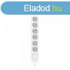 6 csatlakozval rendelkez eloszt TM Electron 230 V MOST 15