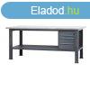 Beta C58BC-X2,1 4C/A Rozsdamentes acllal fedett MDF munkala