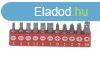 Genius bit kszlet, lapos s csillagfej 1/4", 11 darab
