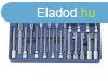 Genius T-torx bit kszlet crowa foglalatban, 3/8" s 1/
