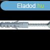 Norml tipli+csavar, szrke M10