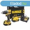 18V XR 100vf tvefrcsavaroz szett 5Ah