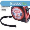EXTOL PREMIUM mrszalag, gumrozott, 1 stoppos, 7,5m25mm