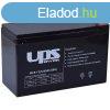 UPS Power 12V 9Ah emelt kapacits zsels akkumultor, ptak