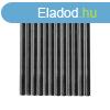 EXTOL CRAFT ragasztstift klt., fekete szn; 12db, 1007,2m