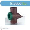Ereszcsatornaszr Inox barna
