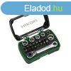 Hikoki bitkszlet 24db 1/4" dugkulcsos