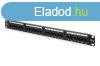 Digitus 19&#039;&#039; CAT5e 24-portos UTP patch pan