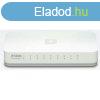 D-LINK Switch 8x100Mbps Manyaghzas Asztali, GO-SW-8E/E