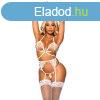 LEG AVENUE ? fehr ngy rszes szett (melltart, tanga, hari