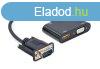 Gembird A-VGA-HDMI-02 VGA to HDMI + VGA adapter cable 0,15m 