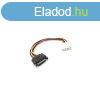 BlackBird SATA 15 pin plug to Molex 4 pin female Tpkbel 12