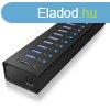 Raidsonic IB-AC6113 13port USB3.0 hub with USB charge port B