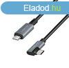 Logilink USB 2.0 Type-C cable C/M 90 to USB-C/M E-mark 3m B