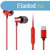 Aiwa ESTM-50USB-C/RD In-Ear Headphone Red