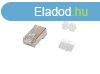EQuip Cat.6A RJ45 Shielded Plug 100pcs/pack