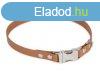 Firedog BioThane nyakrv Clip 25 mm 46 cm light brown