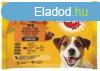 Pedigree 4x100 g alutasakos adult (marha+brny, pulyka+rpa