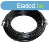 COX10: RG59 + DC video s tp kombinlt kbel - 10 Mter