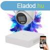 Hikvision TurboHD-TVI 1 kamers dome kamerarendszer 2MP szn