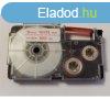 Casio XR-9WER utngyrtott feliratozszalag kazetta fehr al