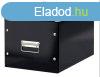 Troldoboz CLICK&STORE, L mret, kocka fekete