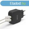 Delight Adapter 2USB Black