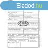 CMR nemzetkzi fuvarlevl A4, 6lapos garnitra B.CMR/6